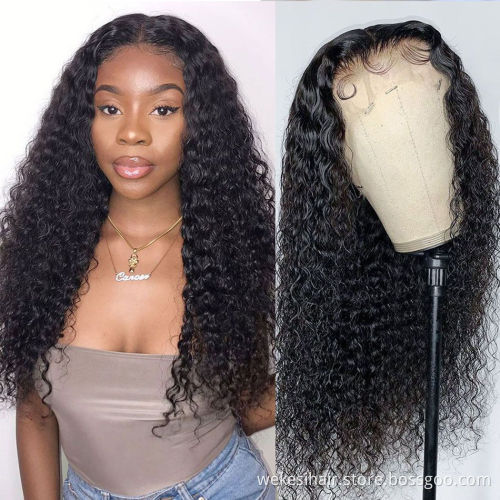 150% 180% Density HD Full Lace Human Hair Wigs For Black Women,Wholesale Brazilian Virgin Hair Transparent Lace Front Wig